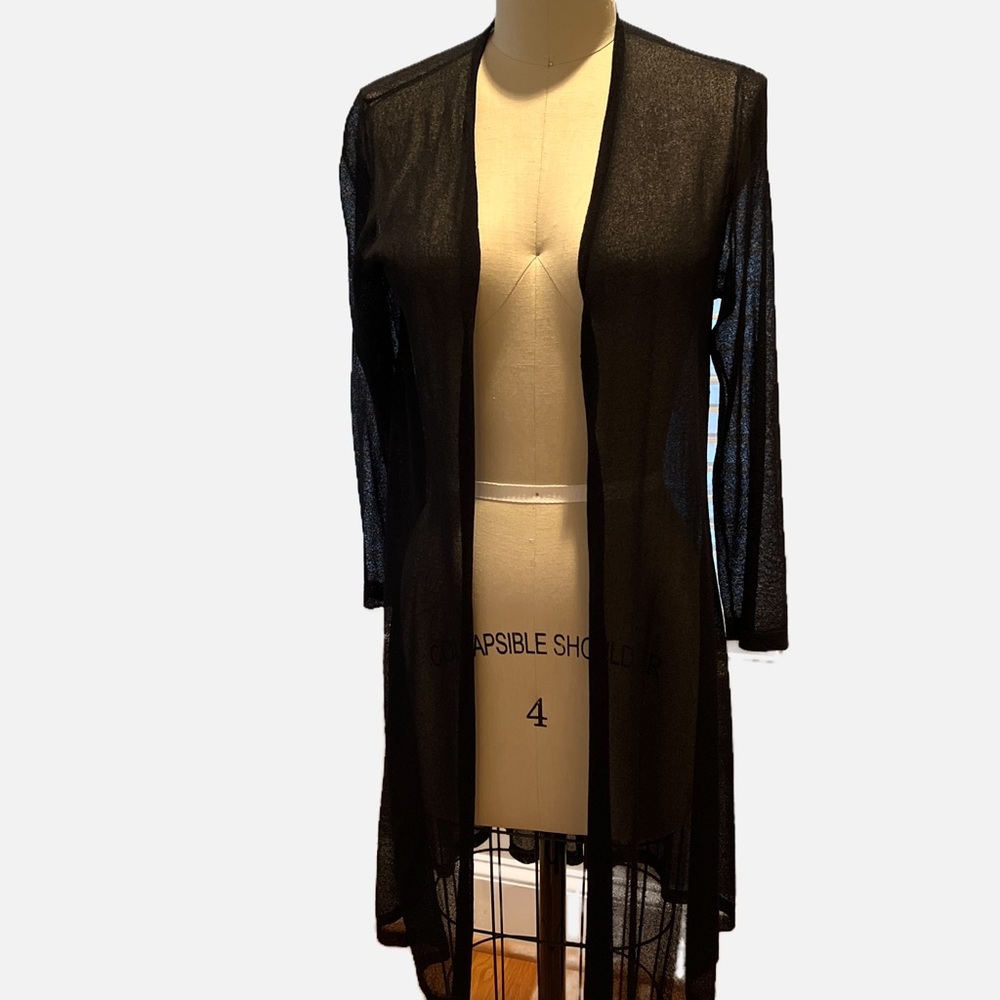 Eileen Fisher long Sheer Cardigan